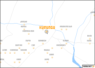 map of Kurungu