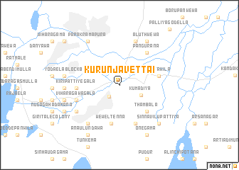 map of Kurunjavettai