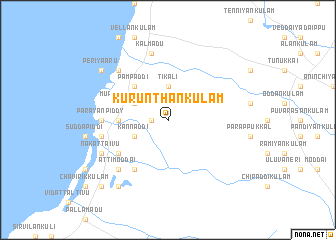 map of Kurunthankulam