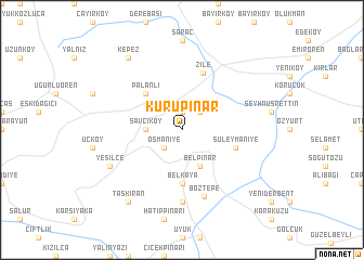 map of Kurupınar