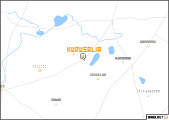 map of Kurusalia