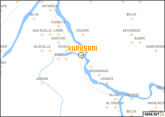 map of Kurusani