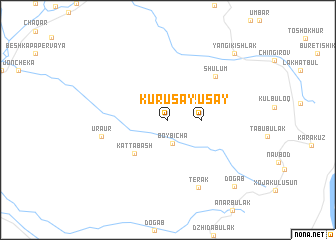 map of Kuru-Say