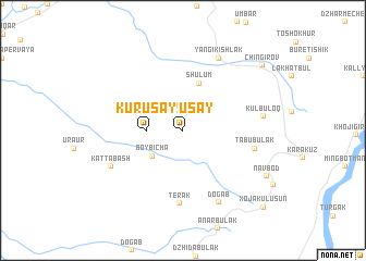 map of Kuru-Say