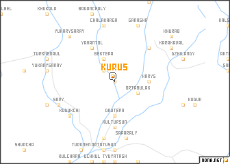 map of Kurus