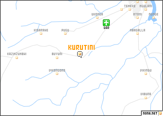 map of Kurutini