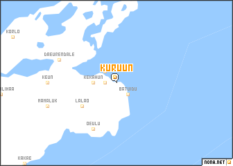 map of Kuruun