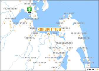 map of Kuruvittivu