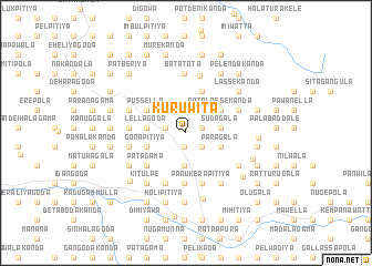 map of Kuruwita