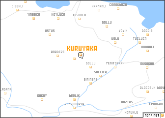 map of Kuruyaka