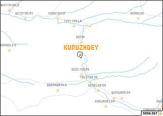 map of Kuruzhdey