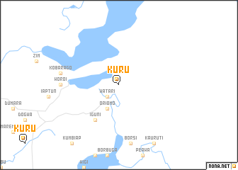map of Kuru