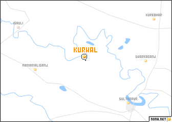 map of Kurwāl