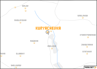 map of Kuryachevka