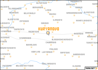 map of Kur\