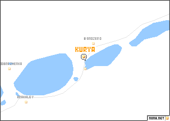 map of Kur\