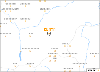 map of Kurya