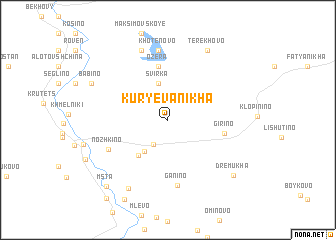 map of Kur\