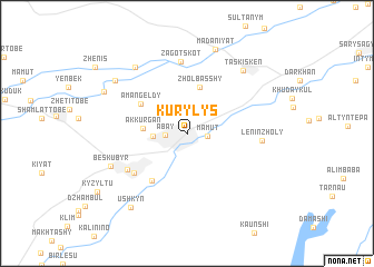 map of Kurylys