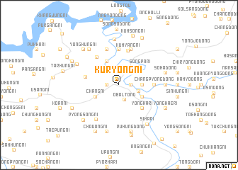 map of Kuryong-ni