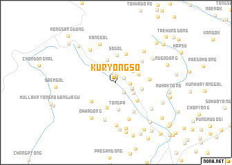 map of Kuryongso