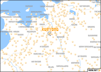 map of Kuryong