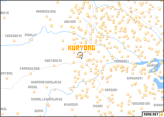 map of Kuryŏng