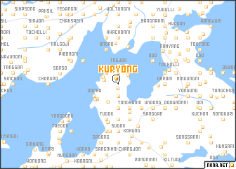 map of Kuryong