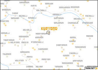 map of Kuryong