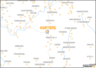 map of Kuryong