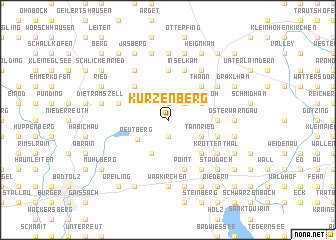 map of Kurzenberg