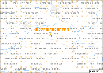 map of Kurzenisarhofen
