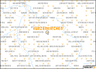 map of Kurzenkirchen