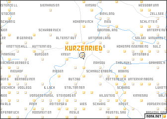 map of Kurzenried