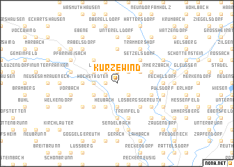 map of Kurzewind