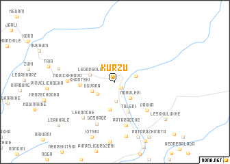 map of Kurzu