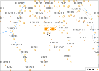 map of Kusaba