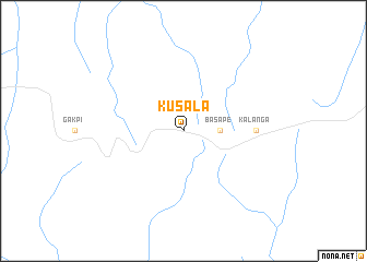 map of Kusala