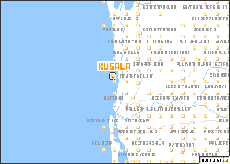map of Kusala