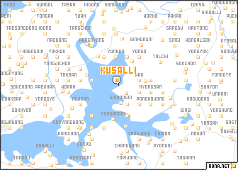 map of Kusal-li