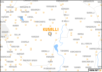 map of Kusal-li