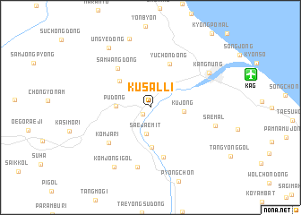 map of Kusal-li