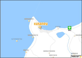 map of Kusanru