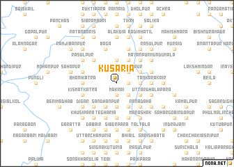 map of Kusāria