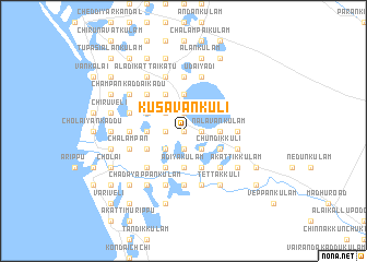 map of Kusavankuli