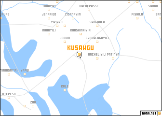 map of Kusawgu