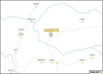 map of Kusayē