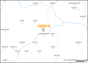 map of Kusayē