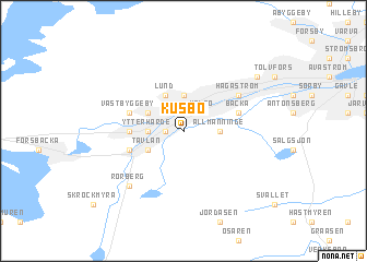 map of Kusbo