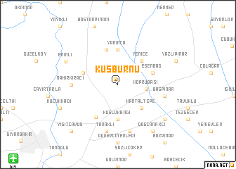 map of Kuşburnu